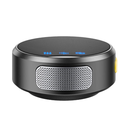 Wireless Collar Clip Microphone With Charging Bin Round One Drag Two Magnetic Button