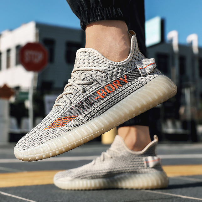 Classic Casual Men'S Running Shoes with Rubber Soft Soles, Suitable for Cross-Training.