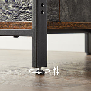 Work Table for Office Living Room, Steel Frame
