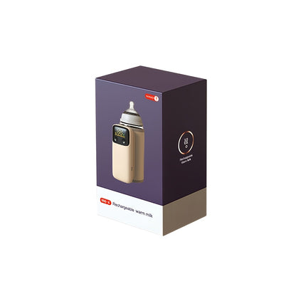 Bottle Warmer with Battery | Suitable for Breastmilk and Formula Feeding, Waterless Heating System,