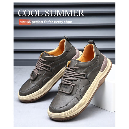 Men'S Low-Top Sneakers - Slip-On Closure, Cushioned EVA Insole & Non-Slip Rubber Sole