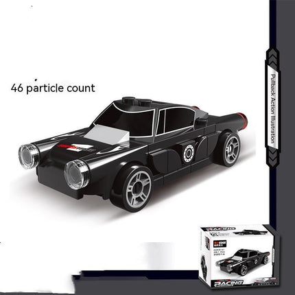Building Block City Recycling Car Assembly Toy
