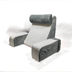 Gray And White Color Matching / 42x40x48cm