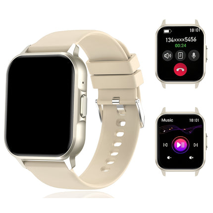 2025 new smartwatch, Men's full touch screen sports and fitness watch, IP67 waterproof wireless
