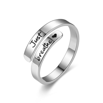 Fashionable Open Heart Ring For Women