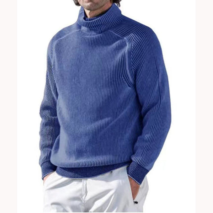 Men's Wool High Collar Warm Sweater