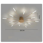 Gold / 12heads / White light