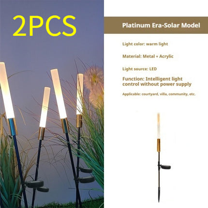 Solar Outdoor LED Plug Lawn Lamp