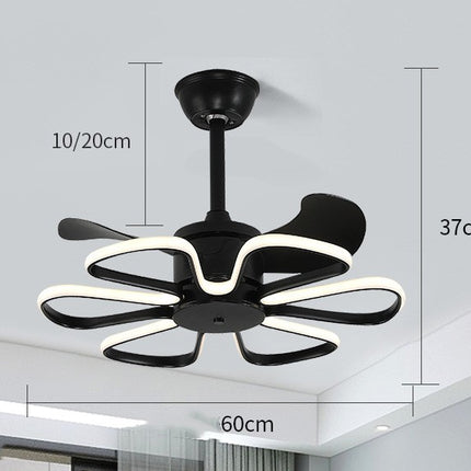 Variable Frequency Ceiling Fan Lamp In Bedroom