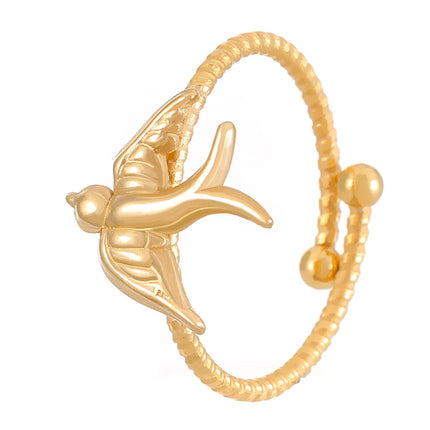 Stainless Steel Ring That Wont Fadefeaturing A Crab Heart Starfish And Turtle Design With An Adjustable Opening
