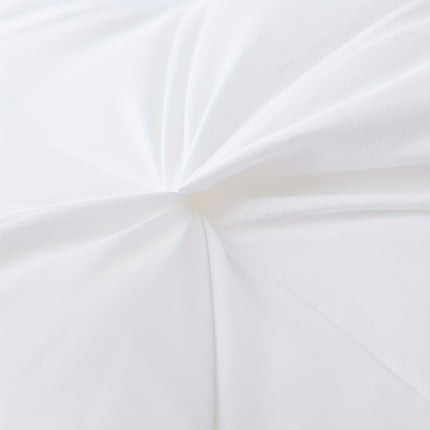 Elegant White Goose Feather Twist Pillow - Soft & Plush, 100% Egyptian Cotton Cover