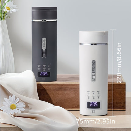 1pc Travel Electric Kettle Portable Small Small Kettle Water Boiler, Water Heater with 6 Temperature Controls,