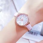 Pink With White Surface