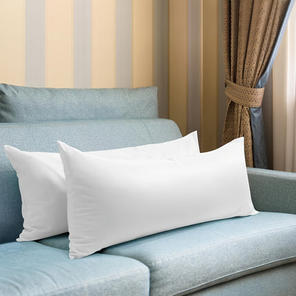 Full-Body Pillow- Extra Long 50.8x182.88 cm Body Pillow with Soft Polyester Fill,