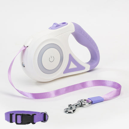 Dog Leash Retractable Leash And Dog Collar Spotlight...
