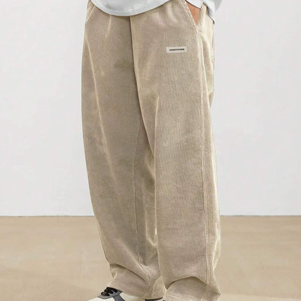Men's Autumn And Winter Loose Wide Leg Draping Casual Pants