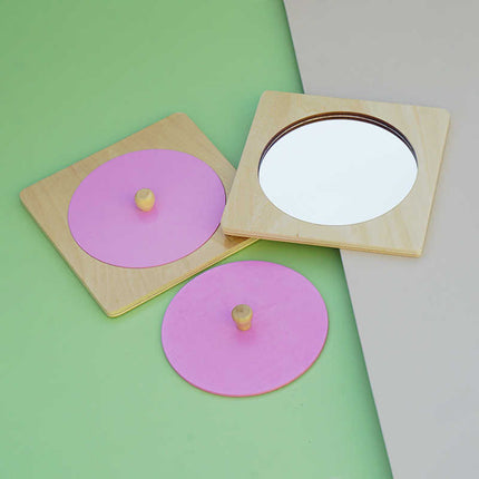 Baby Montessori Mirror Puzzle Toy