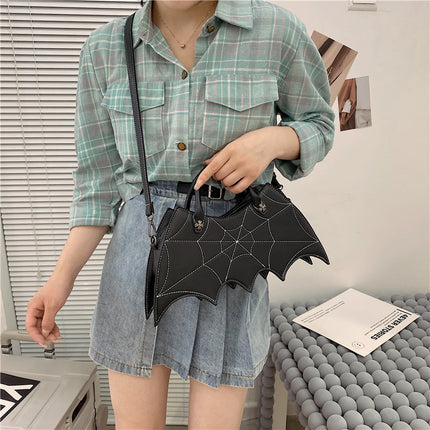 Halloween Spider Web Shape Shoulder Bags