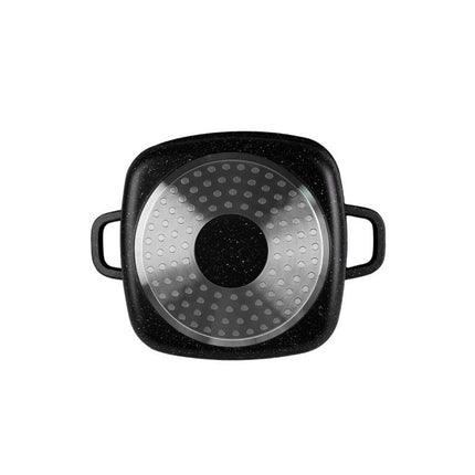 8pcs Pot Set | with Marbled Coating | Cooking Pot | with Lid | Non-Stick Coating | Induction