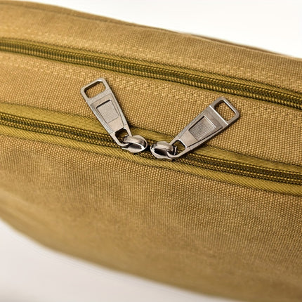 Fashionable Canvas Men'S Bag with Multiple Compartments, a Work-Style Shoulder Bag for Men,