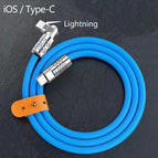Blue / Type C to Lightning / 1M