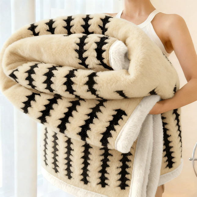 Soft winter blanket,150*200/180*200/200*230cm, pink, off-white, blue and gray