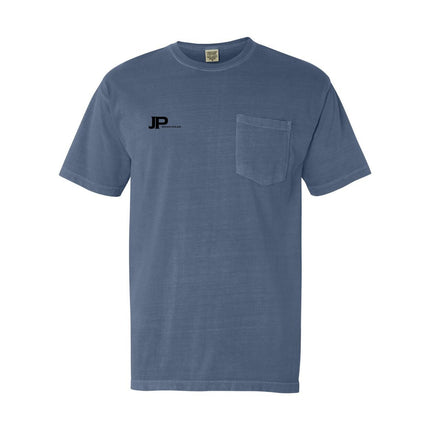 Garment Dyed Heavyweight Ringspun Short Sleeve Shirt with a Pocket