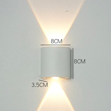 Led Wall Lamp Bedroom Bedside Lamp Garden Decoration Living Room Background Wall Lamp Waterproof Outdoor Spotlight