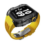 Transparent Black And Yellow / Fluororubber 44or45mm