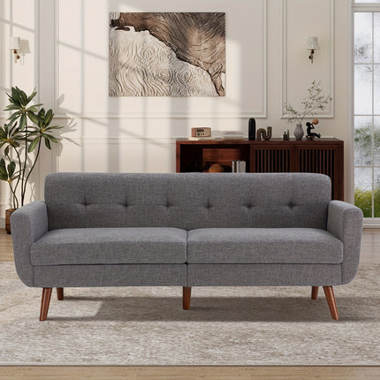 Sofa, Mid Century Modern Style Love Seat Couches for The Living Room, Button Tufted