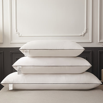 1pc Premium Soft Extended Pillow White, Comfortable Sleeping Body Pillow for Hotel and Home Use