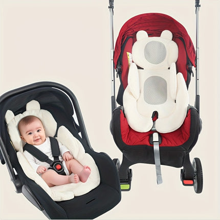 All-Season Universal Stroller Seat Pad, Baby Spine Protection Stroller Mat, Child Safety Seat Accessory Child Safety Seat Cushion