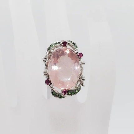 Womens Retro Floral Ring for stylish wedding