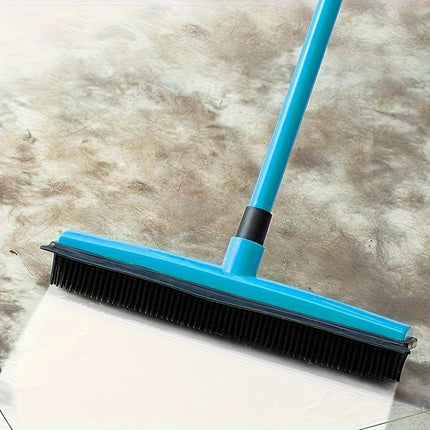Broom Head, Extendable Handle, Non-Charging Lazy Cleaning Tool for Dog Owners