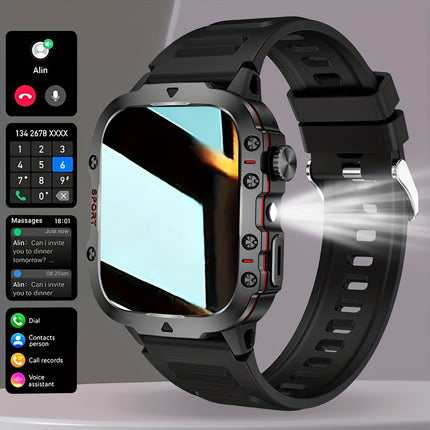 New Smartwatch for Men and Women - Wireless Calling/SMS/Multiple Sports Modes/Remote Camera Control