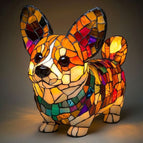 Standing Posture Corgi / Button Battery