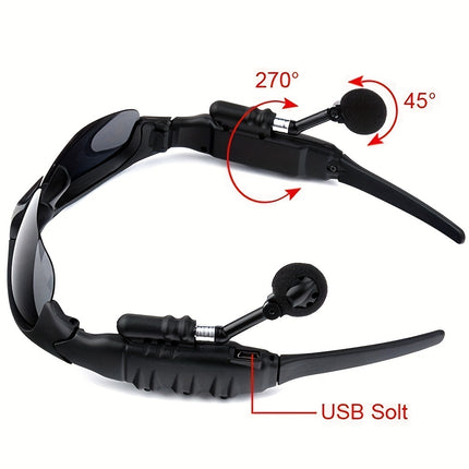 Wireless Headphones For Music, Calls & Navigation, Stereo Sound Earphones, Wireless Headset With Mic
