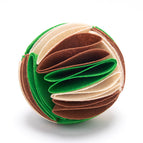 S / Beige brown green