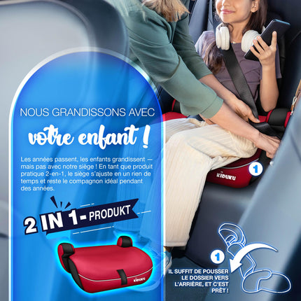 Child Car Seat 9-36 Kg (1-12 Years) with Cushion for Child Seat - ECE R129/03 Car Seat, Group 1/2/3 Child Car Seat 5