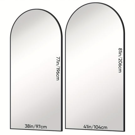 Full Body Mirror With Stand Large Floor Standing Mirror,