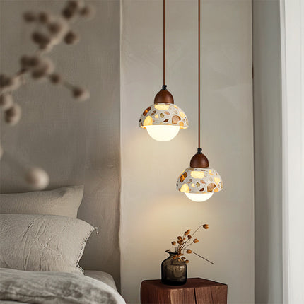 Nordic Style Sunshine Stone Chandelier Japanese Creative