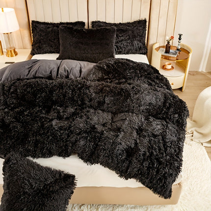 Duvet Cover Set, Winter Bedding, Machine Washable, Zipper Closure