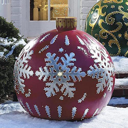 Inflatable Decoration Ball Courtyard Balloon Atmosphere With Lights Christmas Decorating Ball