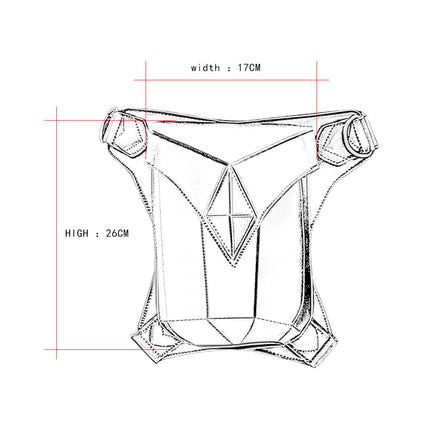 Halloween Black Retro Women's Shoulder Bag