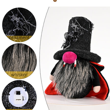 Halloween Decoration Universal With Lights Rudolf Doll