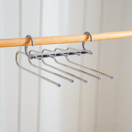 Folding Pant Rack Multifunctional Multi-layer Hanger Storage Fantastic