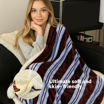 Heavyweight Bed Blanket, Machine Washable King Size Bed Blanket, Gravity Blanket For Sofa Cover