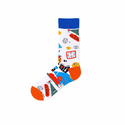 Pure Cotton Personality Ins Street Hip-hop Sports Long Socks