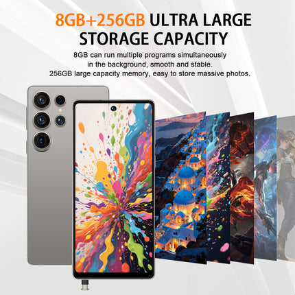Android Phone 8GB RAM + 256GB Storage for Powerful Performance Large Battery for Long-Lasting Power