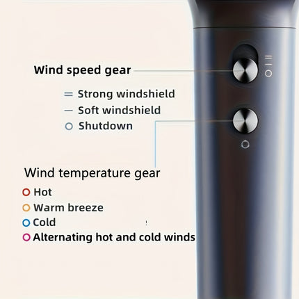 High-Speed Hair Dryer with Negative Ions, Designed for Luxury Hotels, Featuring Low Noise,